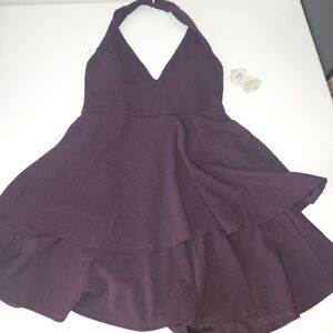 Altar'd State Deep Purple Dress